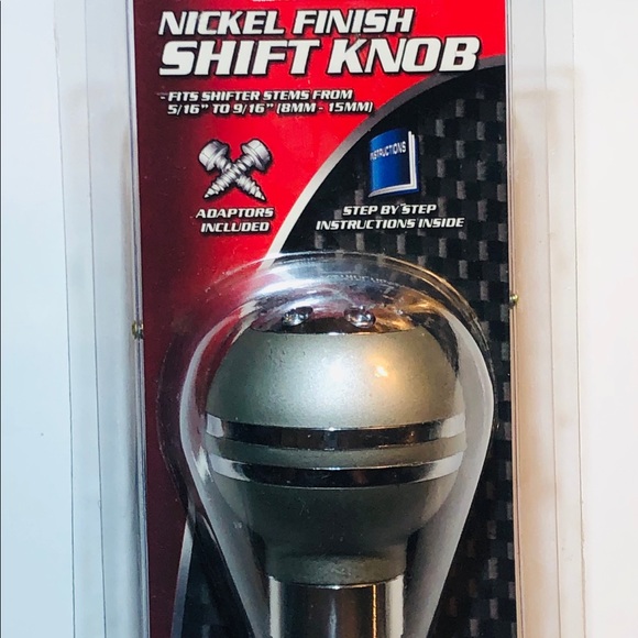 Nickel finish shift knob. Bin 3 - Picture 3 of 3
